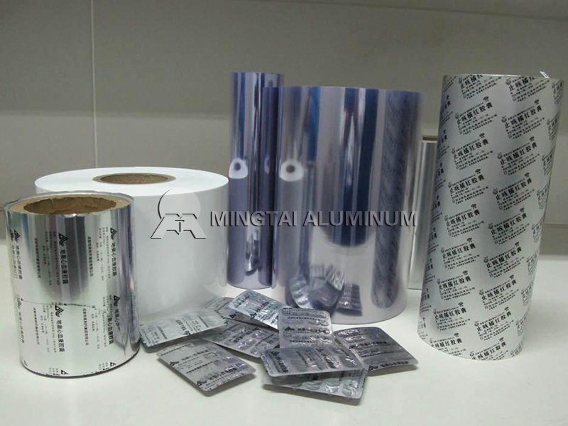 Pharmaceutical aluminum foil